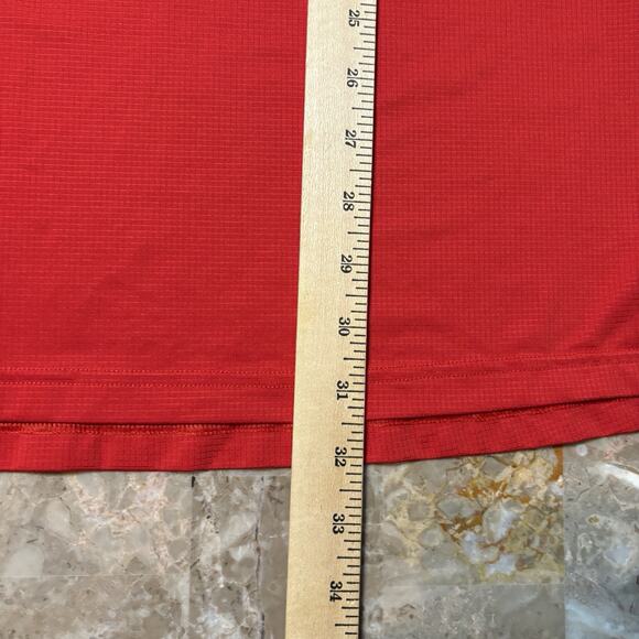 Nike MLB Shirt Mens 2XL Red Washington Nationals Baseballs Short Sleeve NKXI - Picture 3 of 9